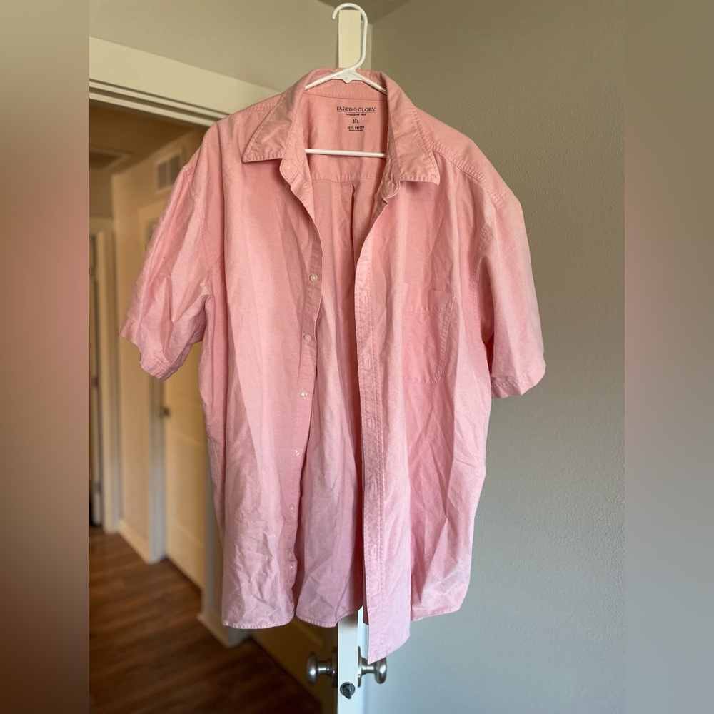 Men’s Big and Tall Button up shirt